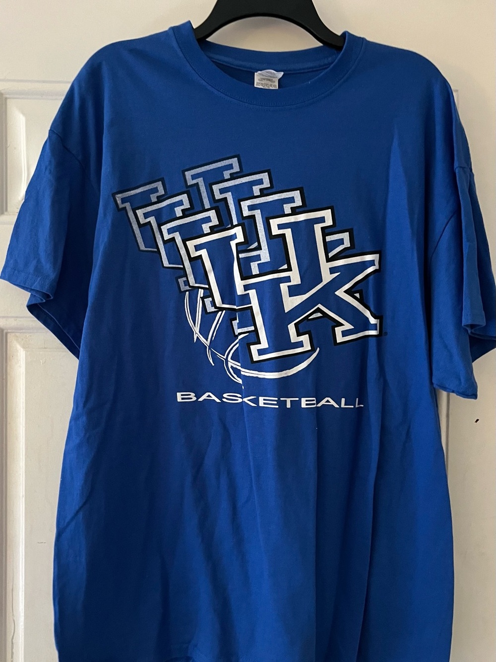 Gildan Kentucky Wildcats Vintage NCAA Basketball Blue T-Shirt XL